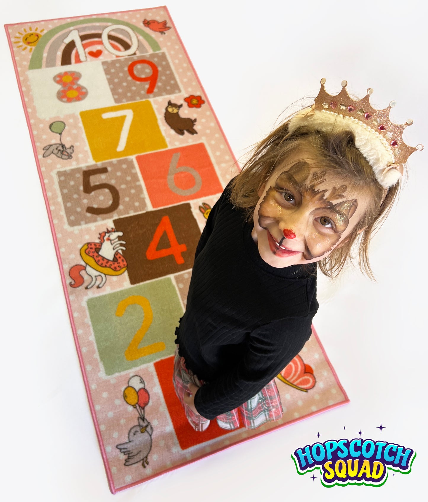 Hopscotch Squad Hopscotch Rug / Carpet for Kids